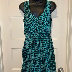 bebop vibrant print dress